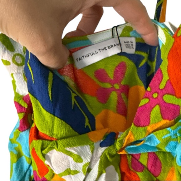 Faithful the Brand Artemisia Midi dress size 14 NWT H-11 - Picture 10 of 11